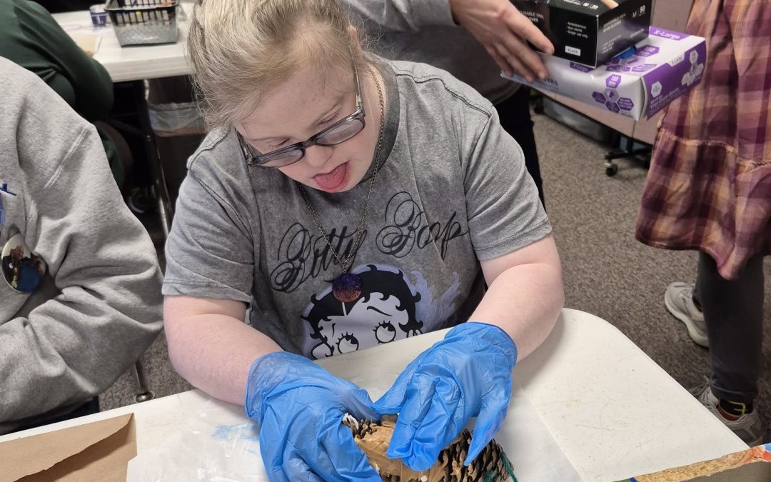 Pinecone Bird Feeders