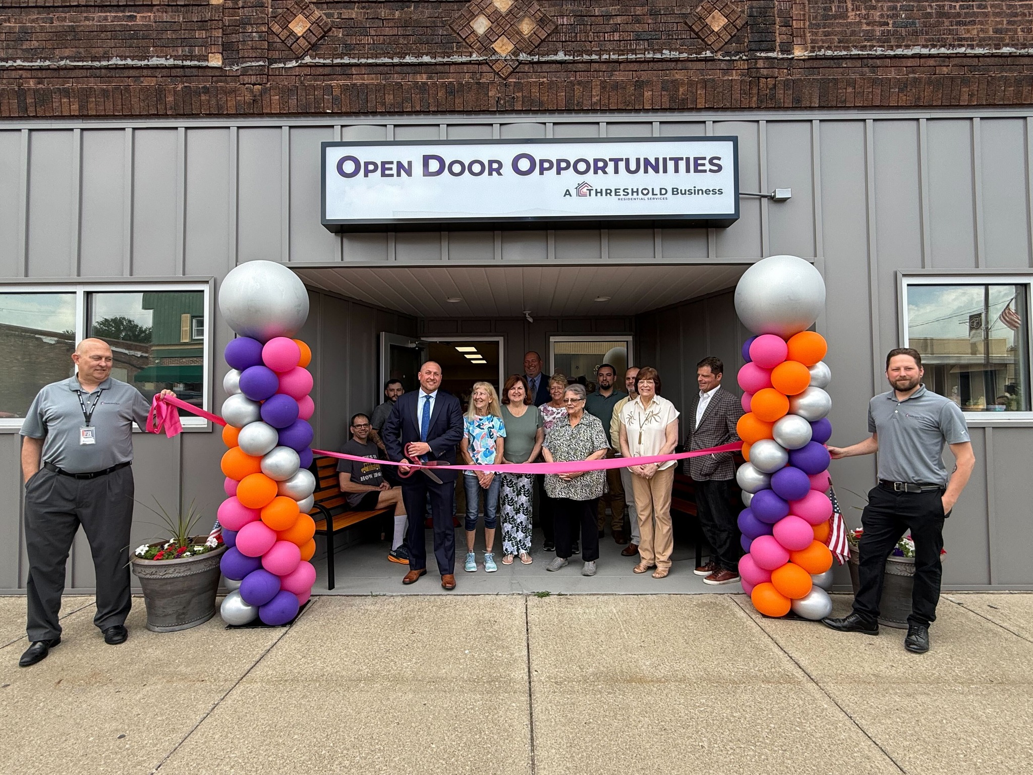 Open Door Opportunities Ribbon Cutting Open Door Opportunities Ribbon Cutting