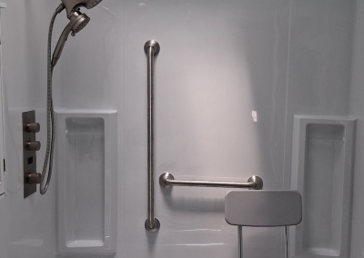 Threshold Environmental Accessibility Adaptations on a bathtub