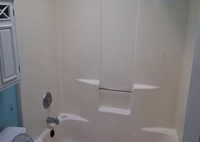 before Threshold Environmental Accessibility Adaptations on a bathtub