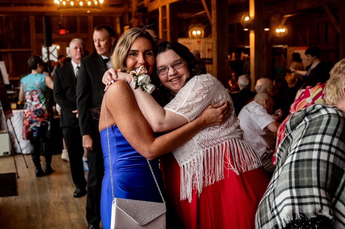 smiling people at our 3rd annual Threshold Gala