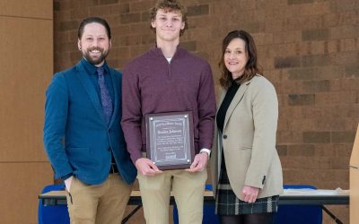 Braden Johnson Receives DSP Excellence Award