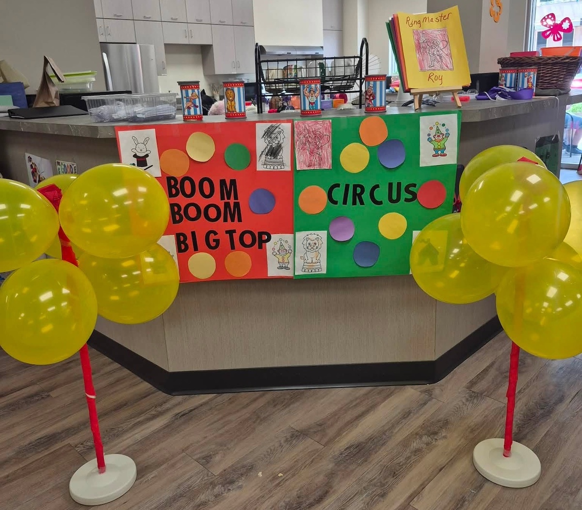Open Door Opportunities Circus Photo of the entrance to the circus put on by Open Door Opportunities